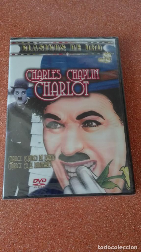 Kino: CHAPLIN CHARLOT PORTERO DE BANCO EN EL BALNEARIO PRECINTADO M&Aacute;S DVD A LA VENTA