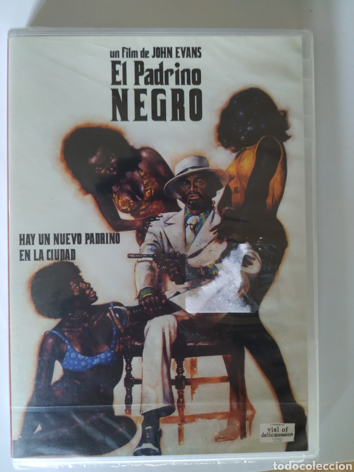Cine: El padrino negro. Blaxploitation DVD.