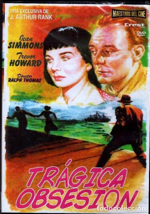 Cine: TRAGICA OBSESION DVD (TREVOR HOWARD)...ESCAPAN EN UN BARCO...SIN SABER QUE EN EL VIAJA EL ASESINO