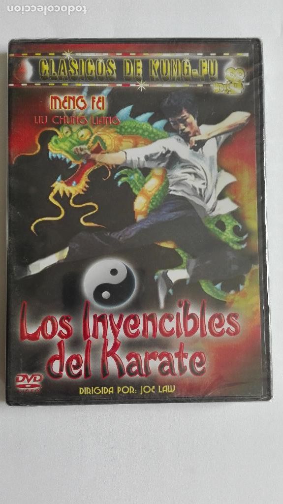 Cine: CLASICOS DE KUNG FU LOS INVENCIBLES DEL KARATE DVD PRECINTADO VER M&Aacute;S A LA VENTA