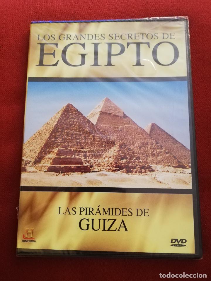 Cinema: LAS PIR&Aacute;MIDES DE GUIZA (LOS GRANDES SECRETOS DE EGIPTO) DVD PRECINTADO