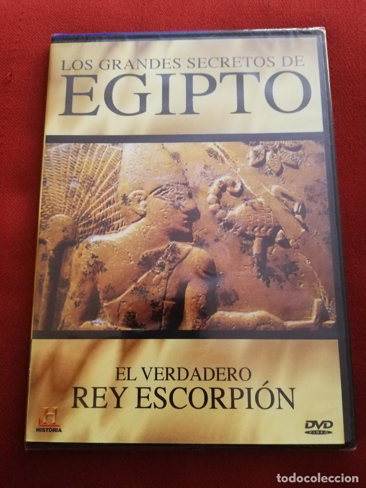 Cine: EL VERDADERO REY ESCORPIÓN (LOS GRANDES SECRETOS DE EGIPTO) DVD PRECINTADO