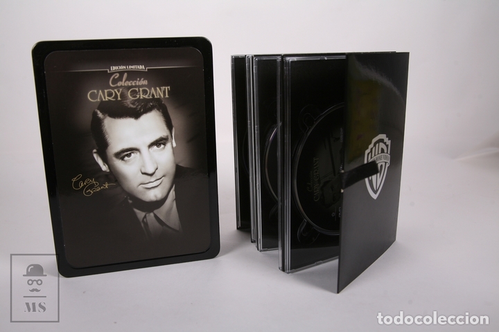 Cine: Caja Met&aacute;lica Edici&oacute;n Limitada Colecci&oacute;n Cary Grant - 6 DVD &acute;s