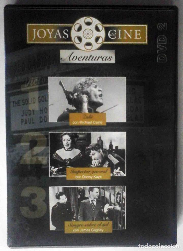 Cin&eacute;ma: TODODVD: Joyas del cine. Aventuras. Zul&uacute;, El inspector general, Sangre sobre el sol