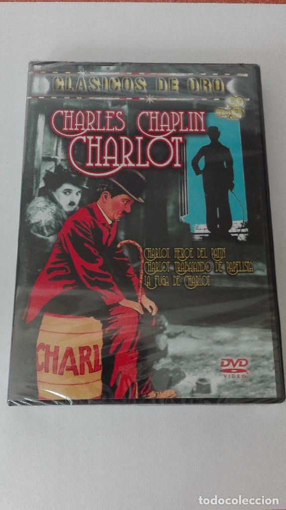 Cine: CLASICOS CHARLOT HEROE DEL PATIN TRABAJANDO DE PAPELISTA LA FUGA DVD PRECINTADO M&Aacute;S A LA VENTA