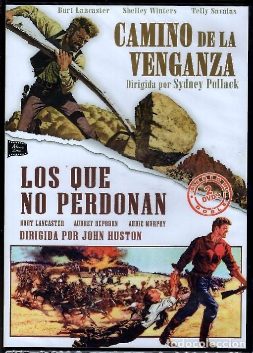 Cine: CAMINO DE LA VENGANZA DVD + LOS QUE NO PERDONAN DVD - (2.DVD)...DOS ENORMES FILMS POR UN PRECIO BAJO