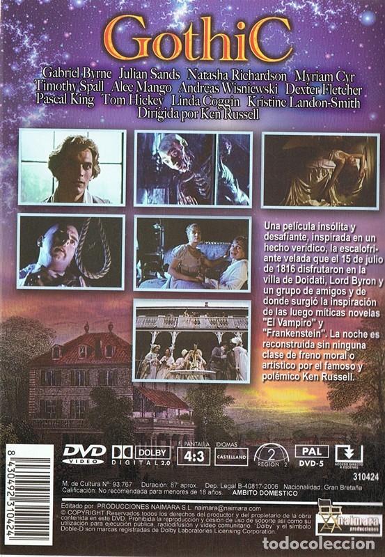 Cine: GOTHIC GABRIEL BYRNE - Foto 2