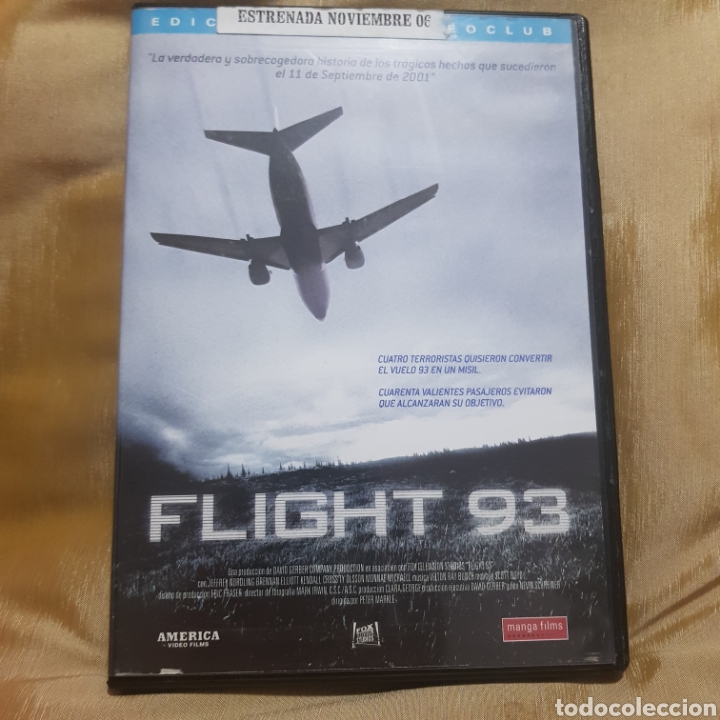 Cinema: (V124) Flight 93 -DVD PROCEDENTE DE VIDEOCLUB
