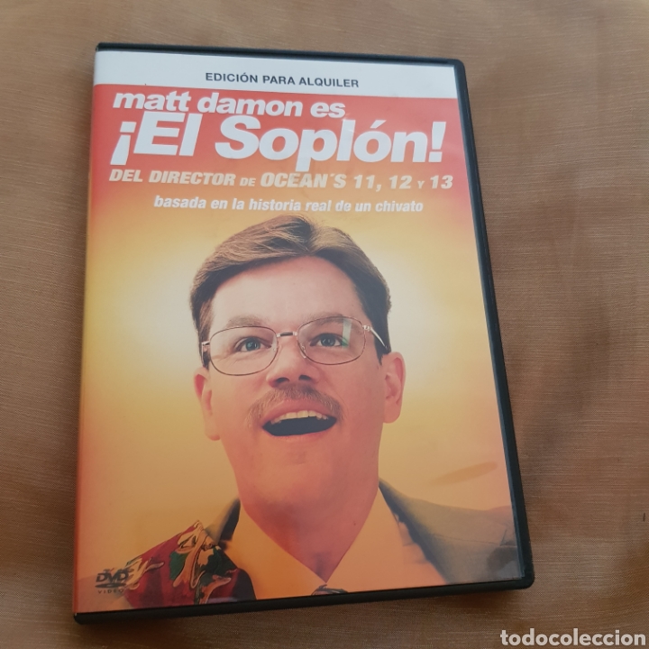 Cinema: (V128) el soplon - DVD PROCEDENTE DE VIDEOCLUB