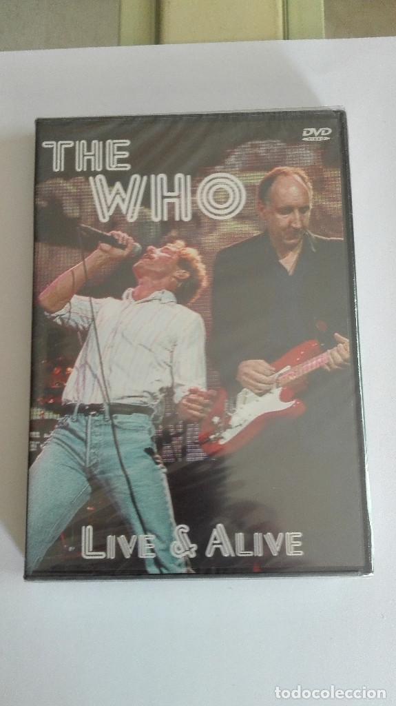 Cine: THE WHO LIVE & ALIVE  DVD PRECINTADA NUEVA VER M&Aacute;S A LA VENTA