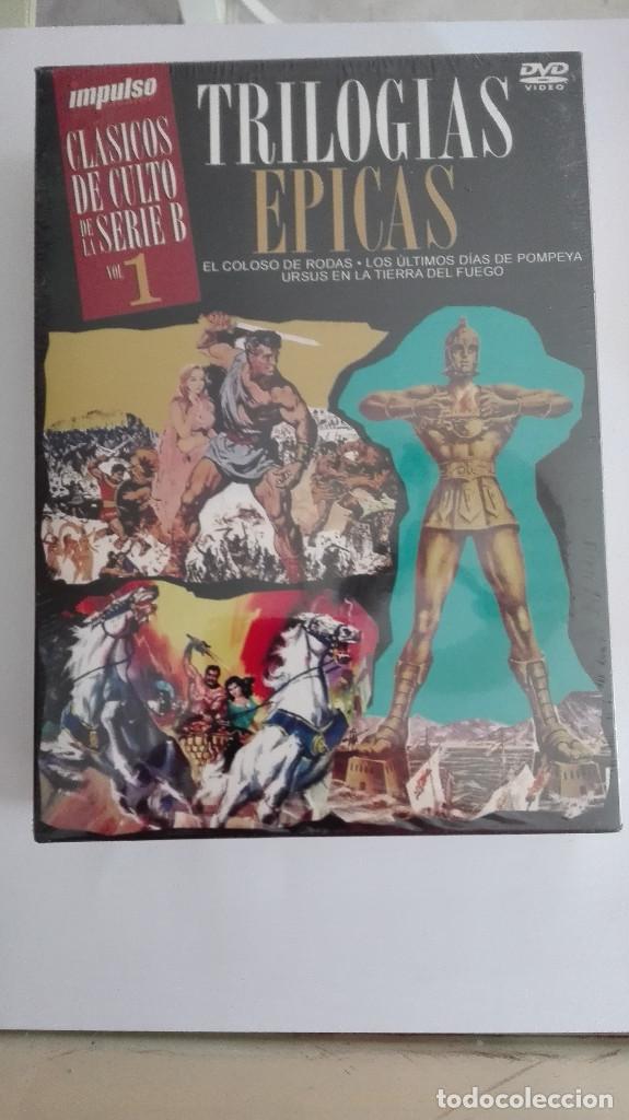 Kino: CLASICOS DE CULTO SERIE B TRILOGIAS EPICAS VOL.1  DVD NUEVO PRECINTADO M&Aacute;S A LA VENTA