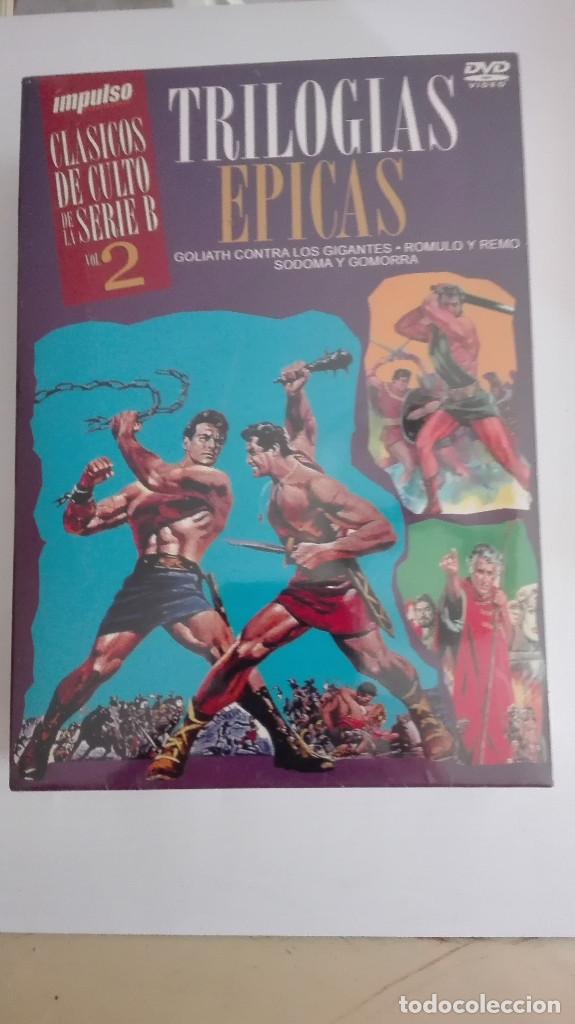 Kino: CLASICOS DE CULTO SERIE B TRILOGIAS EPICAS VOL.2 DVD NUEVO PRECINTADO M&Aacute;S A LA VENTA