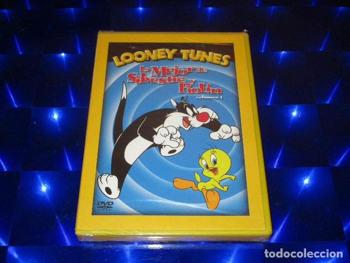Cine: LO MEJOR DE SILVESTRE Y PIOLIN ( VOLUMEN 1 ) - DVD - WARNER - PRECINTADO - LOONEY TUNES