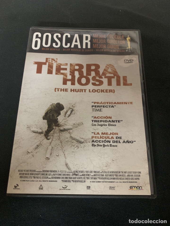 Cine: ( S43 ) EN TIERRA HOSTIL ( dvd Segunda mano )