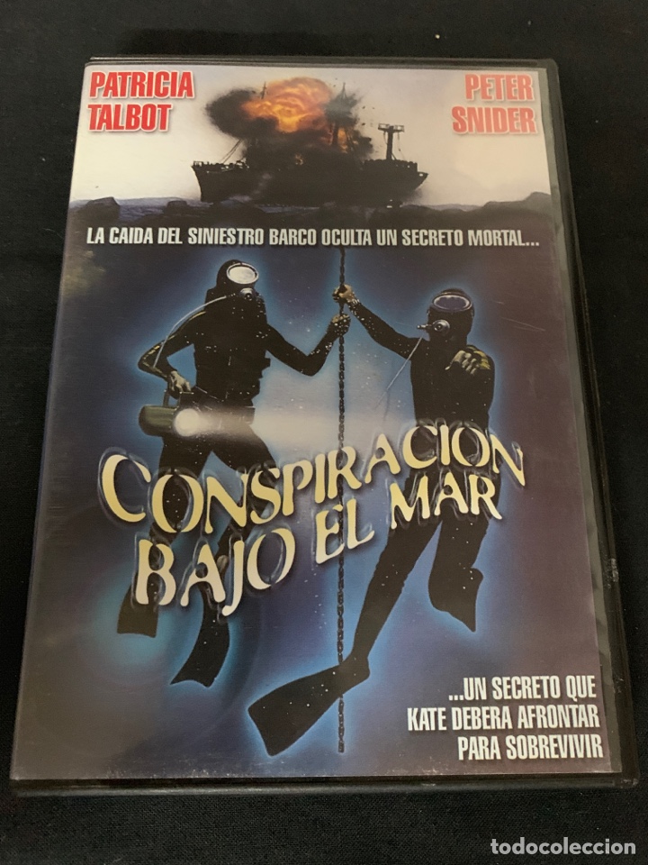 Cine: ( S127 ) CONSPIRACI&Oacute;N BAJO EL MAR - PETER SNIDER ( dvd Segunda mano )