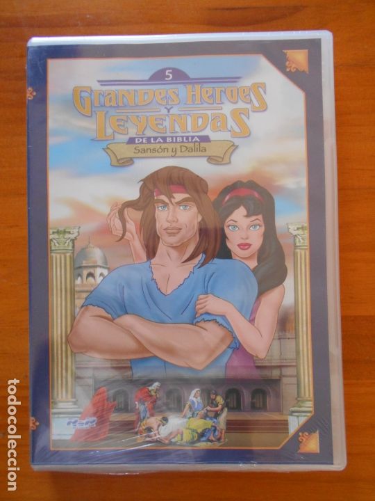 Cinema: DVD GRANDES HEROES Y LEYENDAS DE LA BIBLIA 5: SANSON Y DALILA - NUEVA, PRECINTADA (DN)