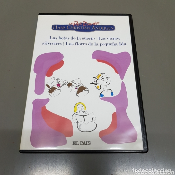 Cinema: (DVDS3) un pa&iacute;s de cuentos San Cristian handersem las botas de la suer - DVD SEGUNDAMANO TAPA FINA