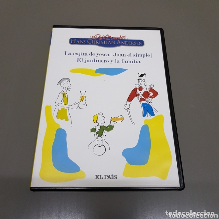 Cinema: (DVDS3) un pa&iacute;s de cuentos Christian Andersen la cajita de yesca - DVD SEGUNDAMANO TAPA FINA