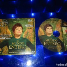 Cine: EL MUNDO ENTERO - DVD - PROMOCIONAL - JULIAN QUINTANILLA - LOLES LEON. Lote 172290928