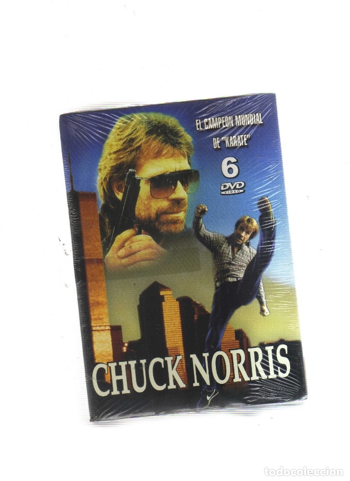 Cine: CHUCK NORRIS EL CAMPEON MUNDIAL DE KARATE 6 DVD VIDEO
