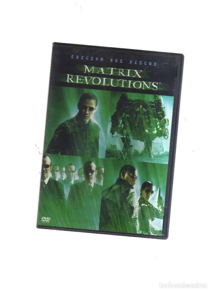 Cine: MATRIX REVOLUTIONS DVD EDICION DOS DICOS