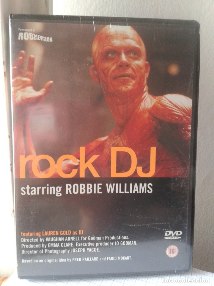 Cinema: ROCK DJ ROBBIE WILLIAMS DVD NUEVO