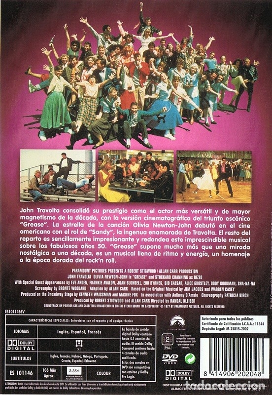 Cine: GREASE JOHN TRAVOLTA - Foto 2