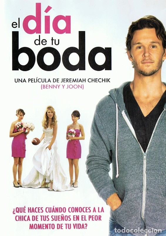 Cine: EL D&Iacute;A DE TU BODA dvd