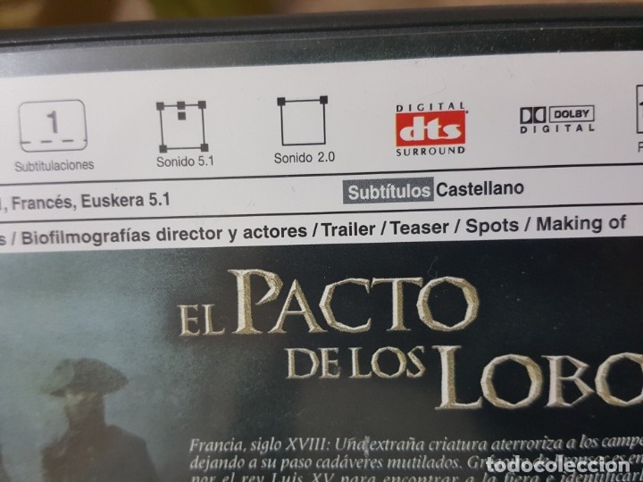 Cine: EL PACTO DE LOS LOBOS - Foto 3