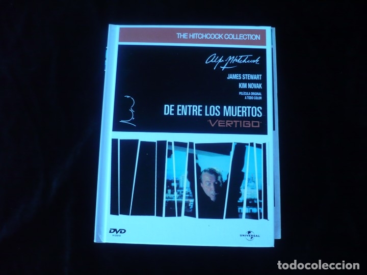 Cine: de entre los muertos vertigo - the alfred hitchcock collection dvd libro como nuevo
