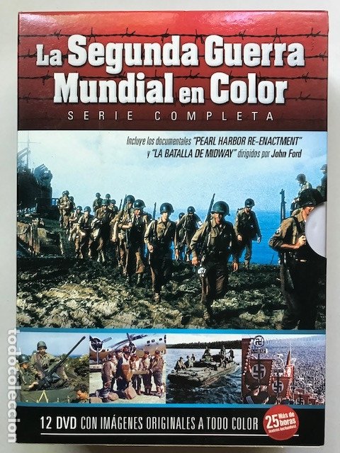 12 dvd la segunda guerra mundial. serie complet - Compra venta en  todocoleccion