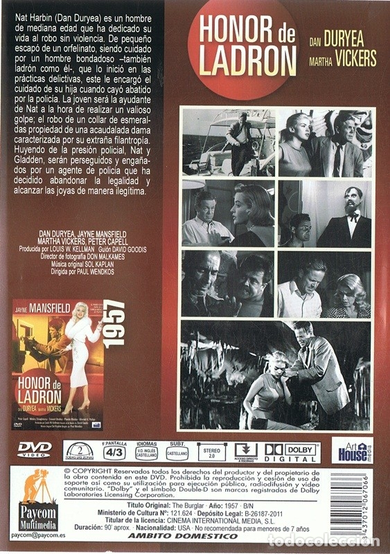 Cine: HONOR DE LADR&Oacute;N DAN DURYEA - Foto 2