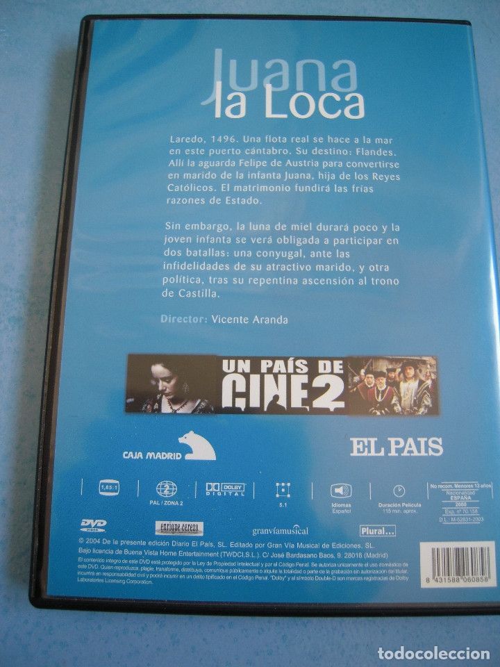 Cine: DVD Juana la Loca - Foto 3