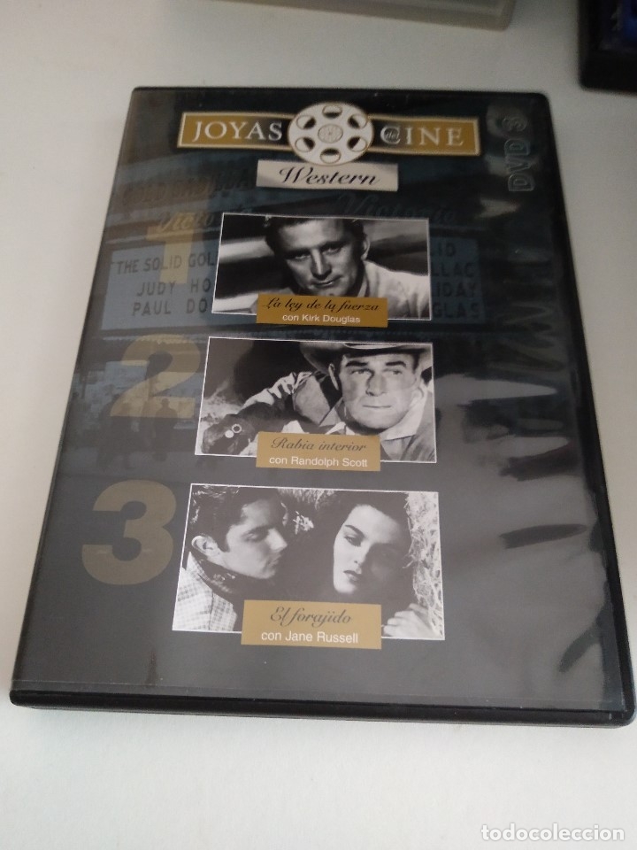 Kino: G-QK69V DVD JOYAS DEL CINE WESTERN 3 PELICULAS