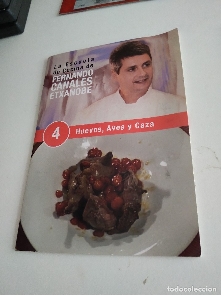 Kino: caj-101217 DVD CINE LA ESCUELA DE COCINA DE FERNANDO CANALES ETXANOBE 4 HUEVOS AVES Y CAZA