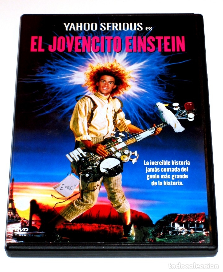 Cine: El Jovencito Einstein - Yahoo Serious Odile Le Clezio John Howard Peewee Wilson DVD DESCATALOGADA
