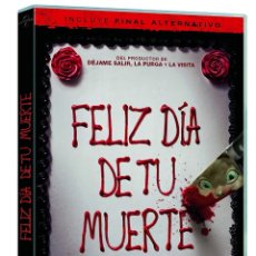 Cine: FELIZ DIA DE TU MUERTE - DVD DE TERROR COMO NUEVO USADO UNA SOLA VEZ. Lote 174257454