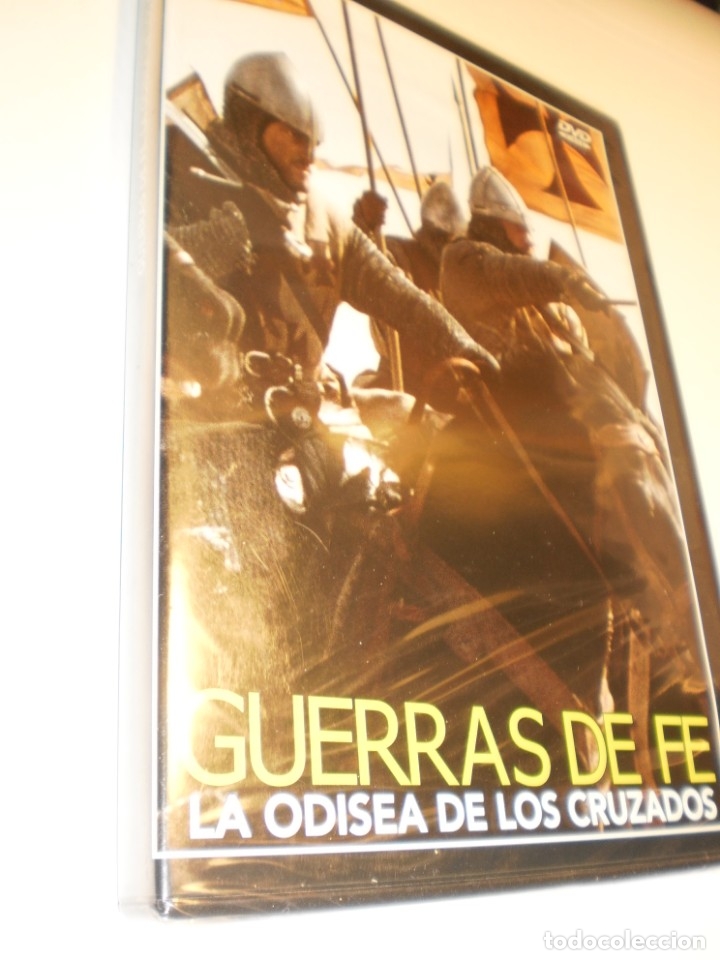 Cine: DVD guerras de fe. la odisea de los cruzados 50 min (precintado)