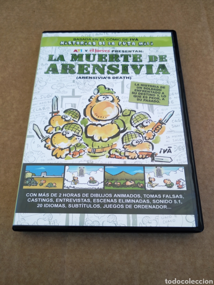 Cine: DVD La Muerte de Arensivia. Basada en el c&oacute;mic de Iv&aacute; 'Historias de la Puta Mili' (MTI/El Jueves)