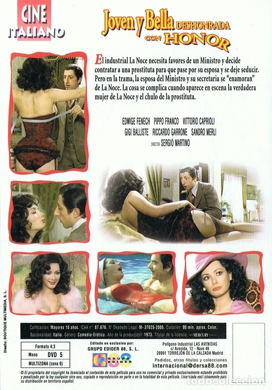 Cine: JOVEN Y BELLA DESHONRADA CON HONOR - Foto 2