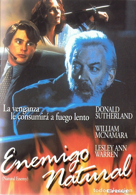 Cinema: ENEMIGO NATURAL  DONALD SUTHERLAND
