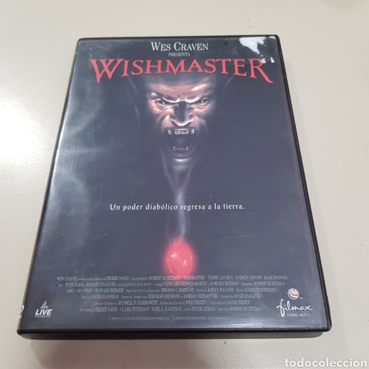 Kino: ( S193) WISHMASTER - DVD SEGUNDAMANO