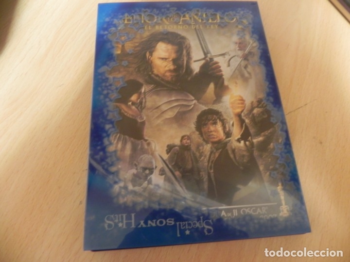 Cine: EL SE&Ntilde;OR DE LOS ANILLOS DVD EL RETORNO DEL REY