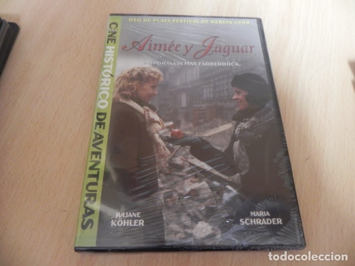 Cine: CINE HIST&Oacute;RICO DE AVENTURAS - AIMEE Y Y JAGUAR - CAJA FINA NUEVO PRECINTADO