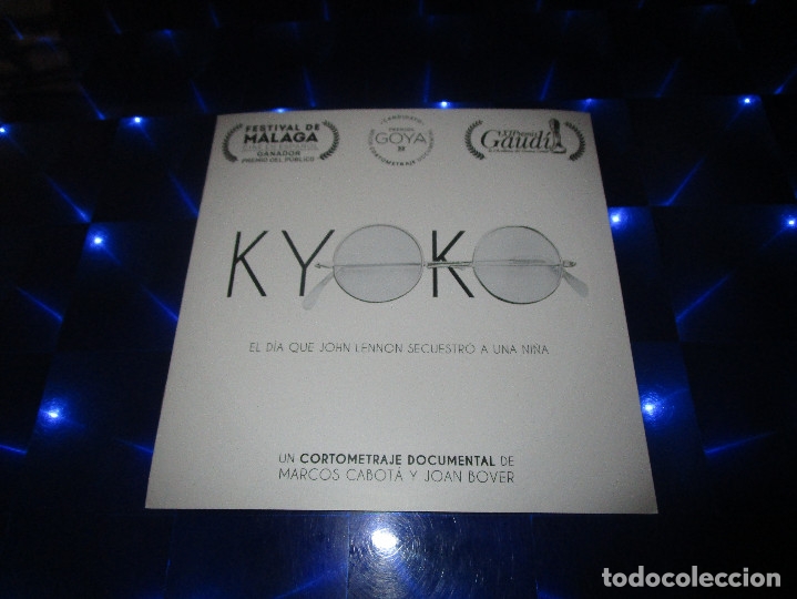 Cine: KYOKO - DVD - PROMOCIONAL - EL DIA QUE JOHN LENNON SECUESTRO A UNA NI&Ntilde;A - CANDIDATO PREMIOS GOYA