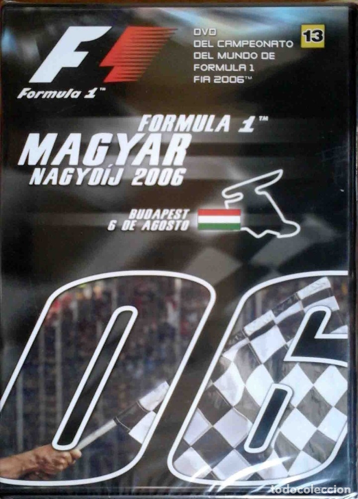 Cine: TODODVD: Precintado. F&oacute;rmula 1 2006 Magyar Nagyd&iacute;g (Budapest 6 de agosto)
