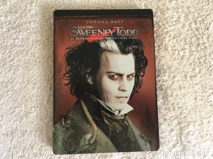 Cinema: DVD 2- SWEENEY TODD-CAJA METALICA
