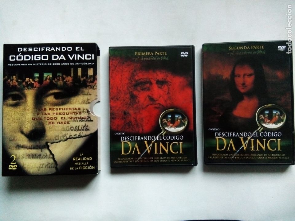 Cine: DESCIFRANDO EL C&Oacute;DIGO DA VINCI. PACK DOCUMENTAL CON 2 DVDS. - Foto 2