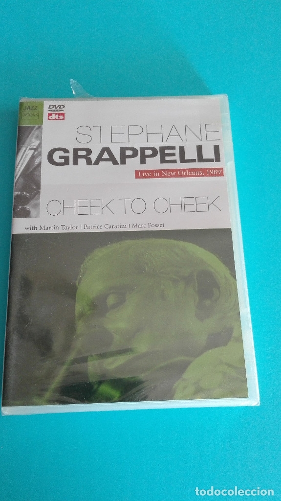 Cine: DVD JAZZ STEPHANE GRAPELLI CHEEK TO CHEEK PRECINTADO M&Aacute;S A LA VENTA APROVECHA EL ENV&Iacute;O