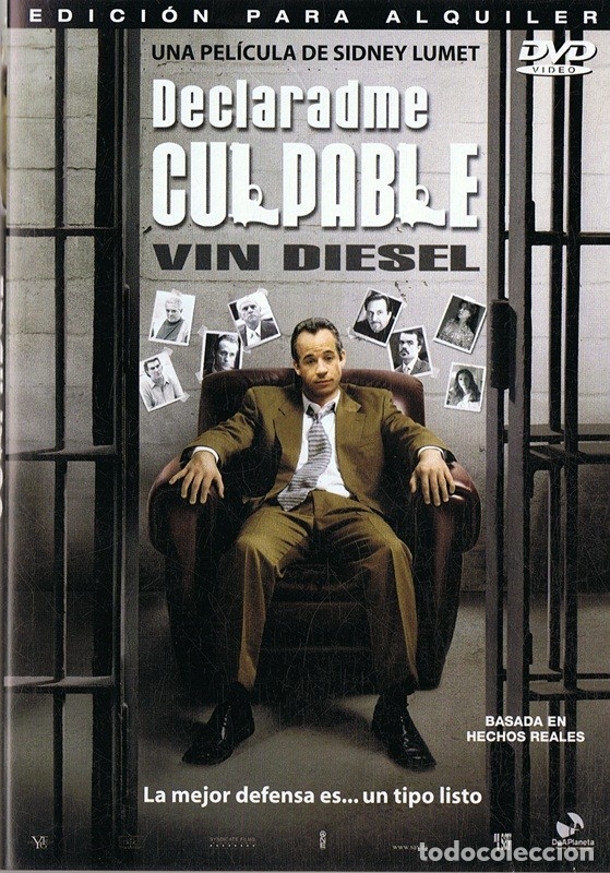 Cinema: DECLARADME CULPABLE VIN DIESEL